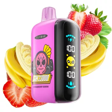 ELF BAR GH23000 Strawberry Banana 2% disposable vape