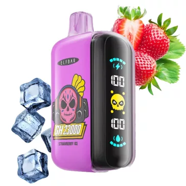 ELF BAR GH23000 Strawberry Ice 2% disposable vape