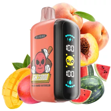 ELF BAR GH23000 Peach Mango Watermelon 2% disposable vape