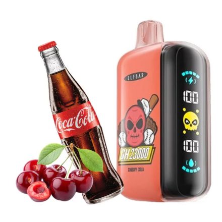 ELF BAR GH23000 - Cherry Cola 5% Nicotine Disposable Vape - Rechargeable