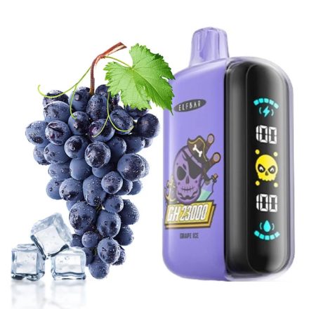 ELF BAR GH23000 - Grape Ice 5% Nicotine Disposable Vape