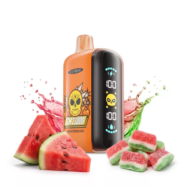 ELF BAR GH23000 Sour Watermelon Candy 5% disposable vape