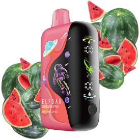 ELF BAR GH33000 - Watermelon Ice Rechargeable Disposable Vape, 5% Nicotine