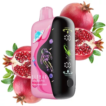 ELF BAR GH33000 - Pomegranate Burst Rechargeable Disposable Vape, 5% Nicotine