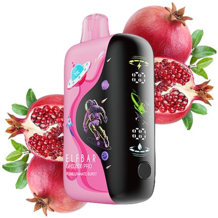 ELF BAR GH33000 - Pomegranate Burst Rechargeable Disposable Vape, 5% Nicotine