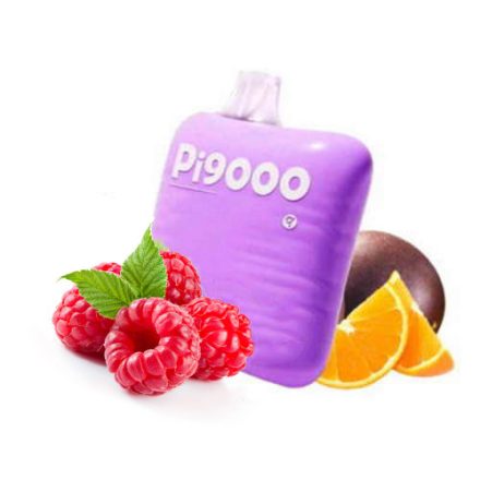 ELF BAR PI9000 - Raspberry Passion Fruit Orange 5% Nicotine Disposable Vape - Rechargeable