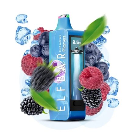 ELF BAR Planet 25000 - Blue Razz Ice 5% Nicotine Disposable Vape