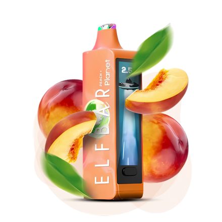 ELF BAR Planet 25000 - Peach+ 5% Nicotine Disposable Vape