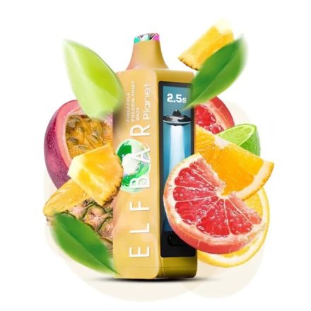 ELF BAR Planet 25000 - Pineapple Passion Fruit Baja 5% Nicotine Disposable Vape