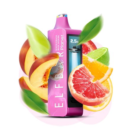 ELF BAR Planet 25000 - White Peach Baja Splash 5% Nicotine Disposable Vape