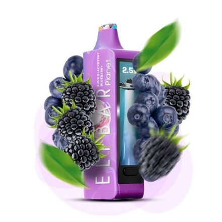 ELF BAR Planet 25000 - Sour Blackberry Blueberry 5% Nicotine Disposable Vape