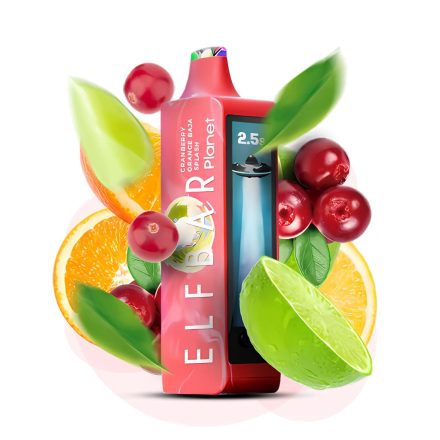 ELF BAR Planet 25000 - Cranberry Orange Baja Splash 5% Nicotine Disposable Vape