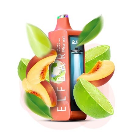 ELF BAR Planet 25000 - Double Peach Lime 5% Nicotine Disposable Vape