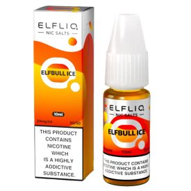 Elf Bar ELFLIQ Elfbull Ice 20mg Nic Salt E-Liquid 10ml bottle