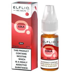 Elf Bar ELFLIQ Cola 20mg Nic Salt E-Liquid 10ml bottle
