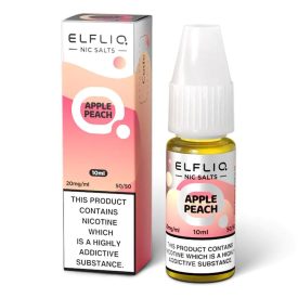 Elf Bar ELFLIQ Apple Peach 20mg Nic Salt E-Liquid 10ml bottle