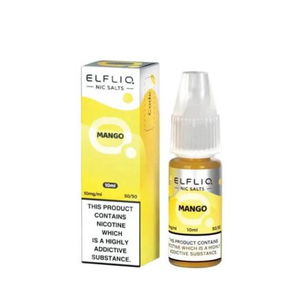 Elf Bar ELFLIQ Mango 20mg Nic Salt E-Liquid 10ml bottle