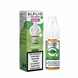 Elf Bar ELFLIQ Spearmint 20mg Nic Salt E-Liquid 10ml bottle