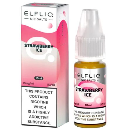 Elf Bar ELFLIQ – Strawberry Ice 20mg Nic Salt E-Liquid 10ml