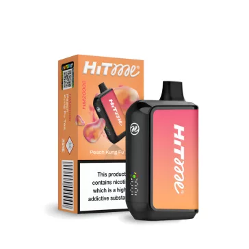 HITME HM20000 - Peach Kung Fu Panda 5% Nicotine Disposable Vape - Rechargeable 
