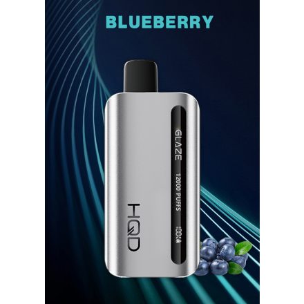 HQD Glaze 12000 Blueberry 5% Nicotine Disposable Vape