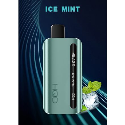 HQD Glaze 12000 Ice Mint 5% Nicotine Disposable Vape