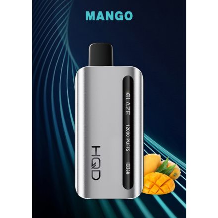 HQD Glaze 12000 Mango 5% Nicotine Disposable Vape