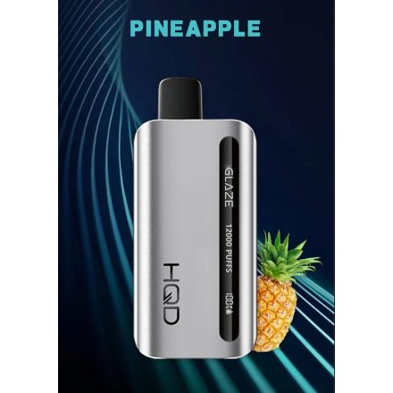 HQD Glaze 12000 Pineapple 5% Nicotine Disposable Vape