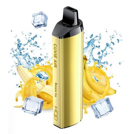 HQD Cuvie Air 4000 - Banana Ice 5% Nicotine Disposable Pod Vape