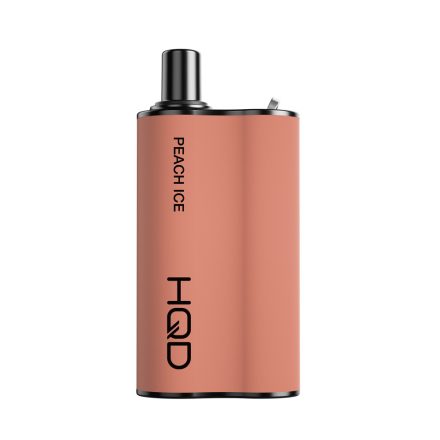 HQD Cuvie BOX 5500 - Peach Ice 4% Nicotine Disposable Pod Vape