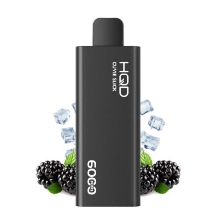 HQD Cuvie Slick 6000 - Black Ice 5% Nicotine Disposable Pod Vape