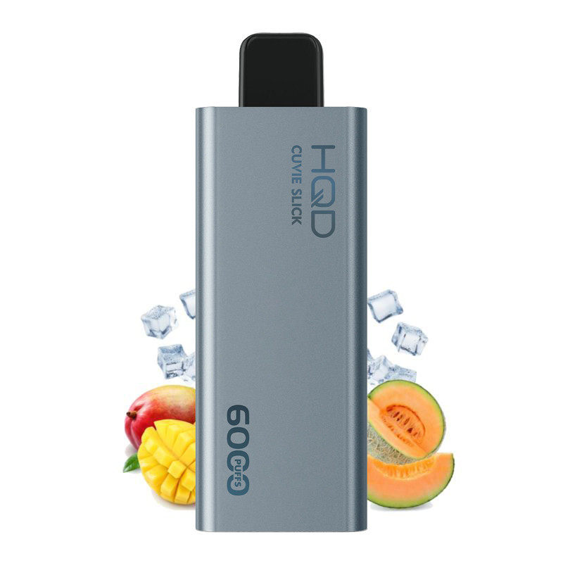 Hqd Cuvie Slick 6000 Mango Honeydew Ice 5 Nicotine Disposable Pod Vape 