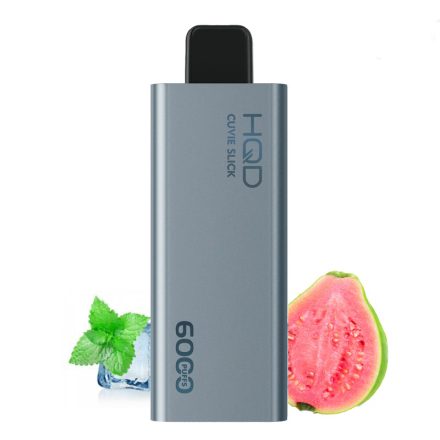 HQD Cuvie Slick 6000 - Guava Ice 5% Nicotine Disposable Pod Vape