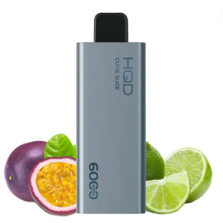 HQD Cuvie Slick 6000 - Lime Passion Fruit 5% Nicotine Disposable Pod Vape