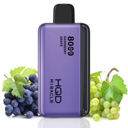 HQD Miracle 8000 - Grape 5% Nicotine Disposable Pod Vape