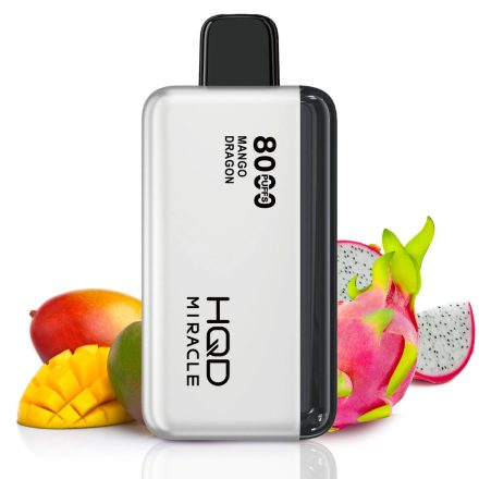 HQD Miracle 8000 - Mango Dragon 5% Nicotine Disposable Pod Vape