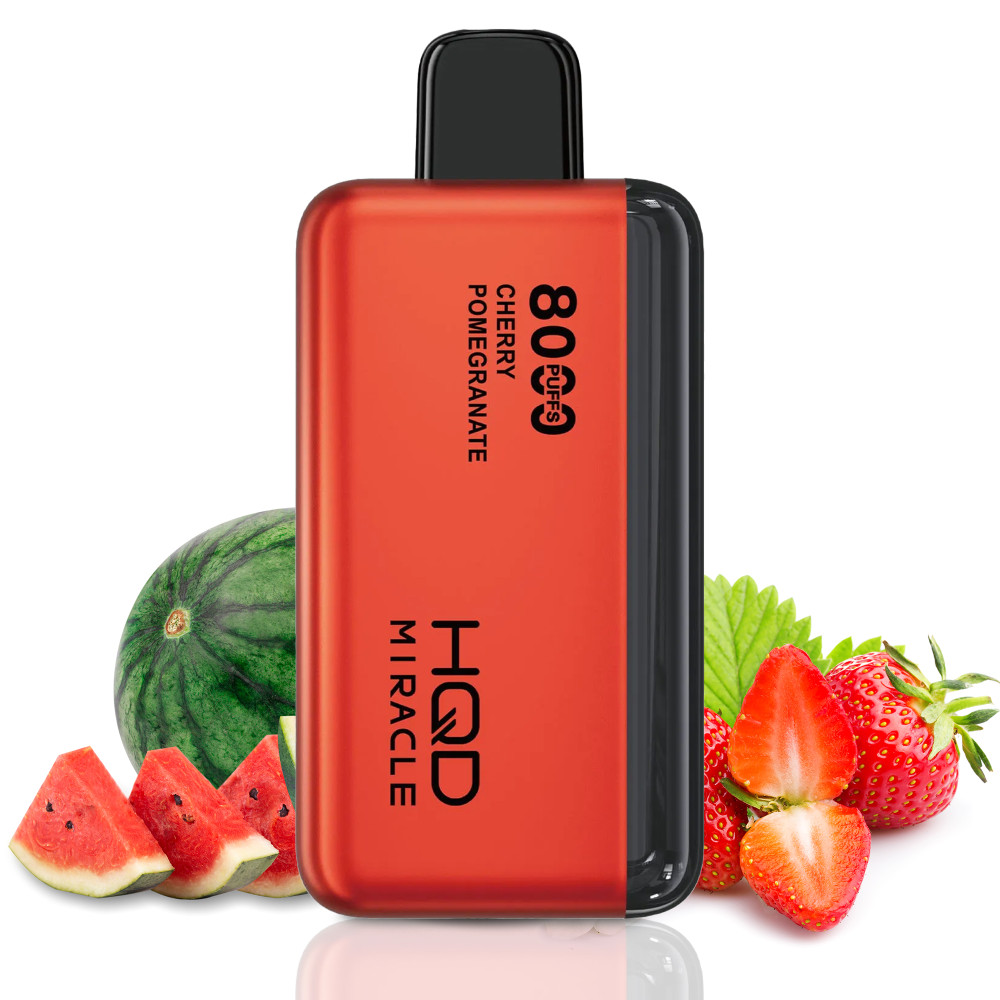 Hqd Miracle Strawberry Watermelon Nicotine Disposable Pod Vape