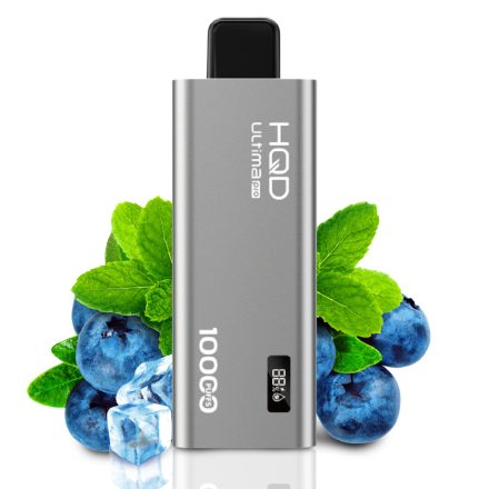 HQD Ultima Pro 10000 - Blueberry Mint 5% Nicotine Disposable Pod Vape