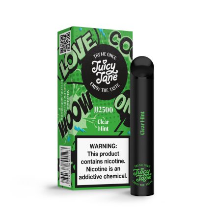 Juicy Jane JJ2500 - Clear Mint 2% Nicotine Disposable Vape Pod