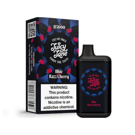 Juicy Jane JJ5000 - Blue Razz Cherry 5% Nicotine Disposable Vape Pod