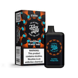 Juicy Jane JJ5000 - Sparkling Orange Soda 5% Nicotine Disposable Vape Pod
