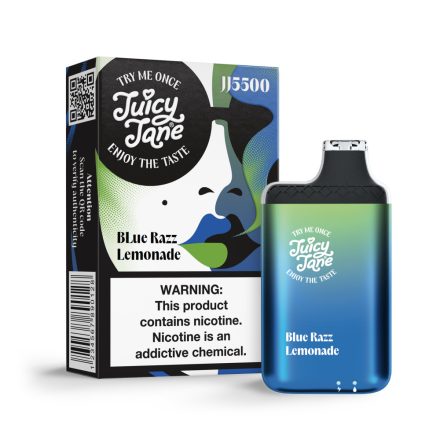Juicy Jane JJ5500 - Blue Razz Lemonade 5% Nicotine Disposable Vape Pod