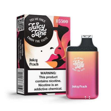Juicy Jane JJ5500 - Juicy Peach 5% Nicotine Disposable Vape Pod