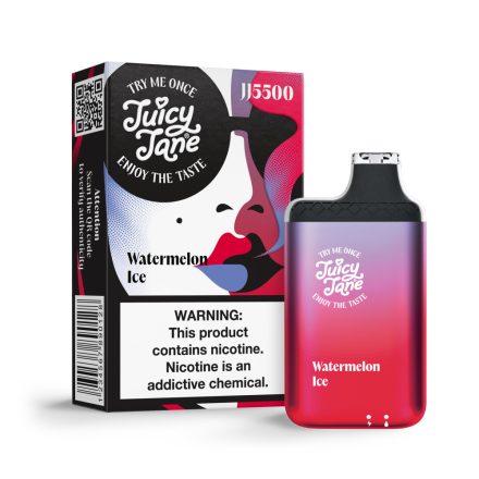 Juicy Jane JJ5500 - Watermelon Ice 5% Nicotine Disposable Vape Pod