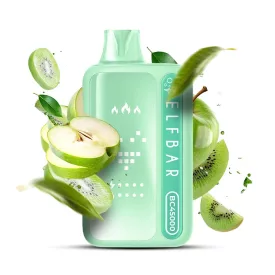 ELF BAR BC45000 Sour Apple Kiwi 5% disposable vape