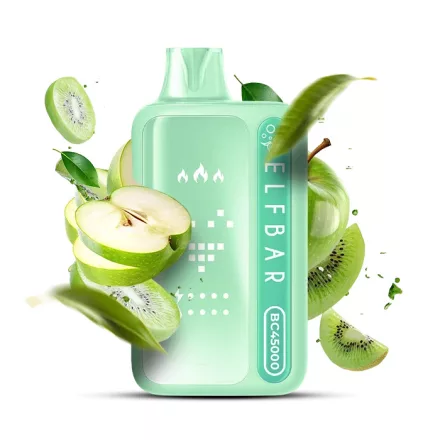 ELF BAR BC45000 Sour Apple Kiwi 5% disposable vape