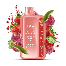 ELF BAR BC45000 Red Raspberry Strawberry 5% disposable vape