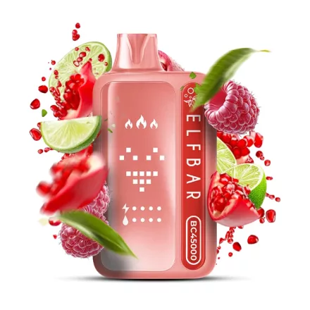 ELF BAR BC45000 - Pomegranate Raspberry Lime 5% Nicotine Disposable Vape