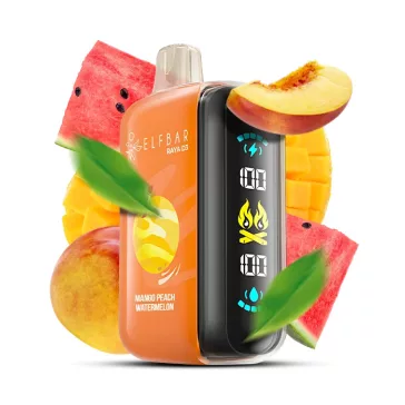 ELF BAR RAYA D3 25000 Mango Peach Watermelon 5% disposable vape
