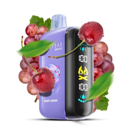 ELF BAR RAYA D3 25000 - Grape Cherry 5% Nicotine Disposable Vape